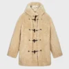 Lily Collins Emily In Paris S04 Shearling Coat