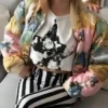 Brooklyn Clark Emily In Paris Quilted Bomber Jacket
