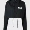 Emily Cooper Emily In Paris HBA Logo Cropped Jacket - Image 3