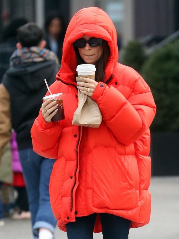 Emily Ratajkowski Puffer Jacket