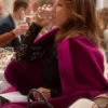 Emily In Paris S02 Philippine Leroy-Beaulieu Purple Coat