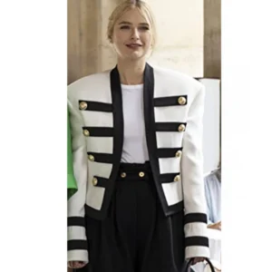 Emily In Paris S02 Camille Razat White Blazer