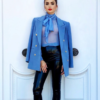Emily In Paris Emily Cooper Blue Coat