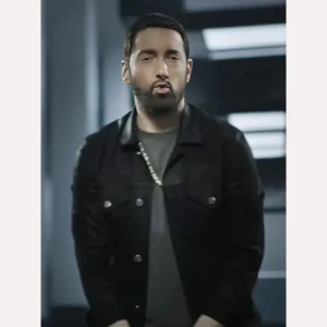Eminem Houdini Black Trucker Jacket