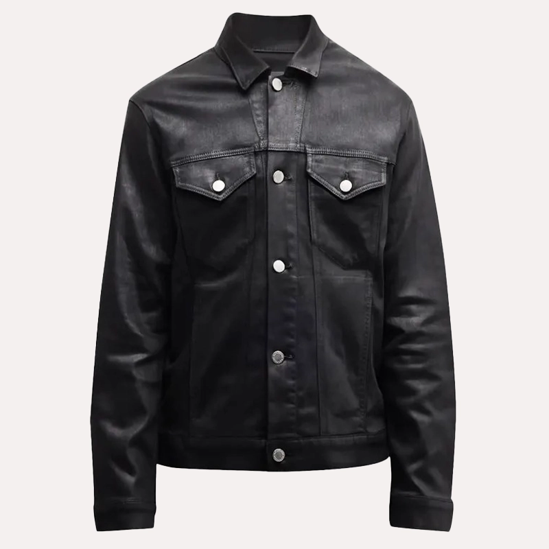 Eminem Houdini Black Trucker Jacket