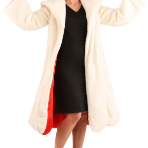 Cruella Emma Stone Faux Fur Coat