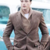 Priscilla 2023 Jacob Elordi Brown Blazer