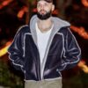 Hudson Yards Evan Fournier Leather Jacket