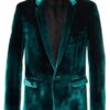 Ewan McGregor Birds of Prey Black Mask Velvet Blazer