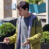 The Flash Ezra Miller Green Jacket Barry Allen