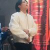 Dreamers FIFA World Cup 2022 JungKook White Jacket - Image 2