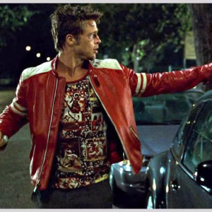 Fight Club Tyler Durden Leather Jacket