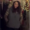 Fixing Up Christmas Natalie Dreyfuss Puffer Vest