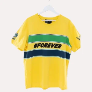 Forever Ferrari F1 Senna Yellow T Shirt
