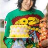 GBBO S15 Noel Fielding Green Printed Sweater - Image 4