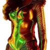 Gal Gadot Wonder Woman 1984 Movie Leather Jacket - Image 2