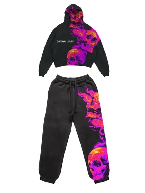 Gateway Luxury Tracksuit Black