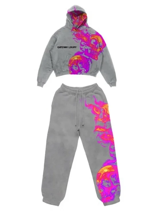 Gateway Luxury Tracksuit Grey