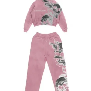 Gateway Luxury Tracksuit Pink