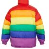 Gooba 69 Rainbow Puffer Jacket