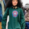 Gossip Girl Zoya Lott Green Hoodie