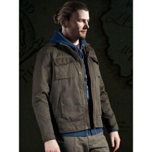 Uncharted Nathan Drake Olive Green Jacket