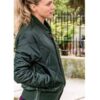 Chicago P.D. Tracy Spiridakos Quilted Bomber Jacket