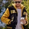 Handmade Ryan Gosling's The Fall Guy Bomber Jacket in Black and Yellow