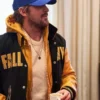 Handmade Ryan Gosling’s The Fall Guy Bomber Jacket in Black and Yellow – Ryan Varsity Letterman Jacket