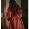 Harlem Camille Parks Orange Coat