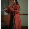Harlem Camille Parks Orange Coat