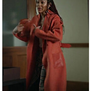 Harlem Camille Parks Orange Coat