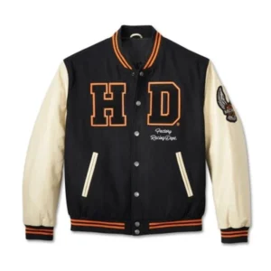 Harley Davidson 120th Anniversary Varsity Jacket