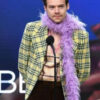 Grammys Harry Styles Checked Blazer - Image 2
