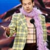 Grammys Harry Styles Checked Blazer