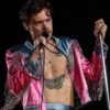 Love On Tour 2023 Harry Styles Pink Fringe Jacket - Image 2