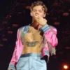Love On Tour 2023 Harry Styles Pink Fringe Jacket
