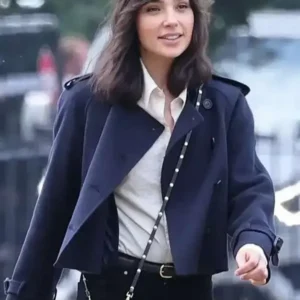 Heart of Stone Gal Gadot Blue Jacket