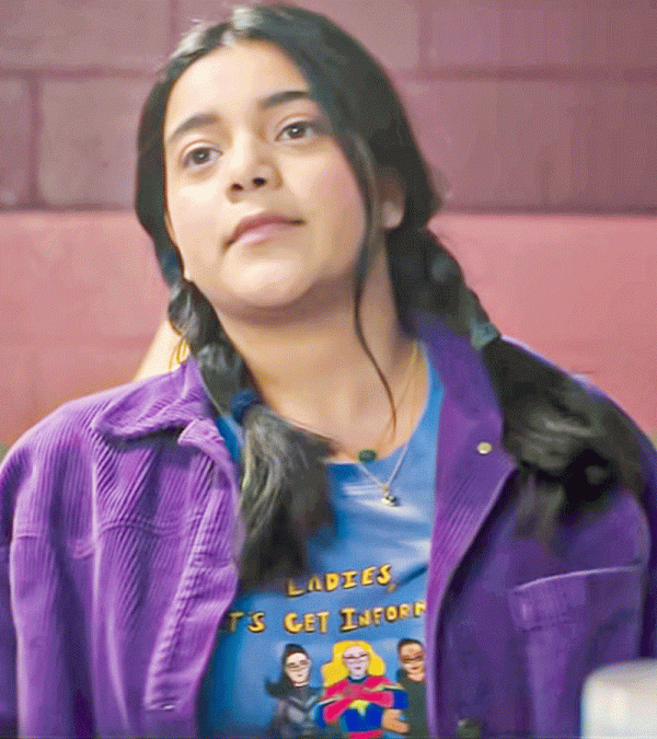 Ms. Marvel Kamala Khan Purple Jacket