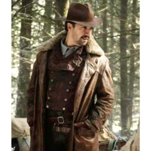 Lee Scoresby His Dark Materials Brown Leather Coat