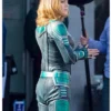 Captain Marvel Brie Larsons Costume Leather Jacket - Image 2