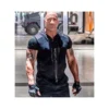 Fast & Furious Hobbs & Shaw Dwayne Johnson Black Vest