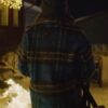 Home For Christmas Johanne Blue Plaid Jacket - Image 6