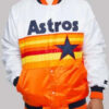 Houston Astros White and Orange Star Jacket - Image 4
