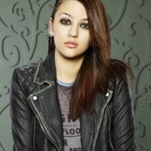 Katie Findlay How to Get Away With Murder Biker Leather Jacket