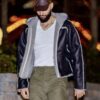Hudson Yards Evan Fournier Leather Jacket