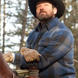Ian Bohen Yellowstone Ryan Blue Jacket