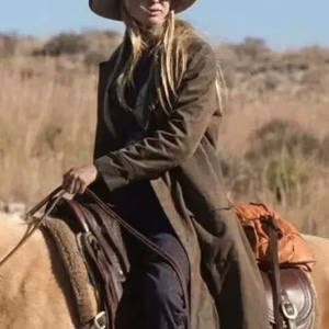 1883 Elsa Dutton Brown Trench Coat