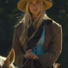 1883 Elsa Dutton Brown Trench Coat