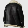 Ivory Fur Shearling Leather Jacket